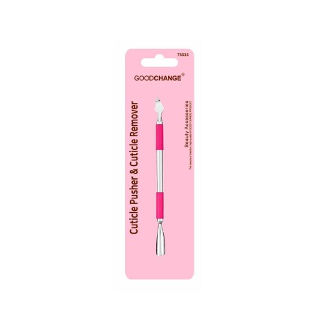 REMOVEDOR DE CUTÍCULAS - CUTICLE PUSHER Y CUTICLE REMOVER ROSA