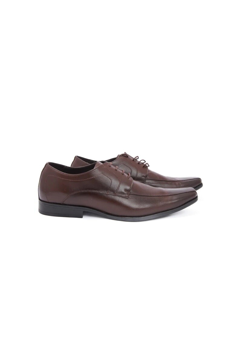 Zapatos Florenzi Cuero - MARRÓN 