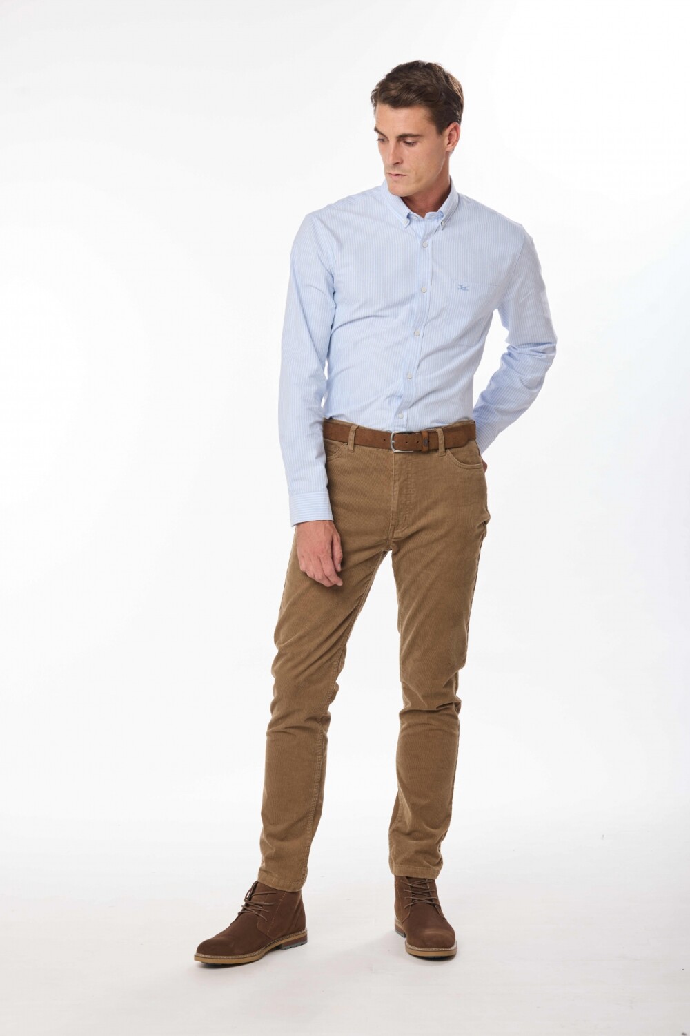 PANTALÓN DE PANA Tostado