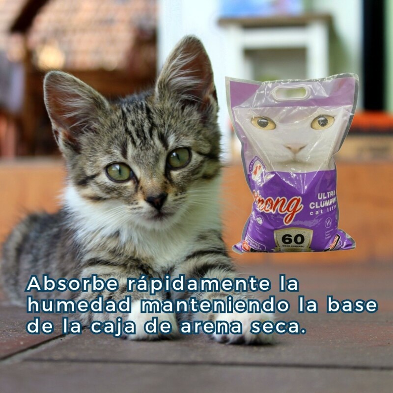 ARENA AGLOMERANTE STRONG PACK 16 KILOS LAVANDA