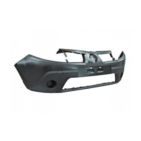 PARAGOLPE DELANTERO NEGRO SEMI-TEXTURADO SIN AGUJERO CAMINERO Paragolpe Delantero Negro Semi-texturado Sin Agujero Caminero