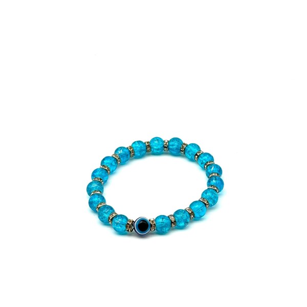 Pulsera con ojo Turco Celeste