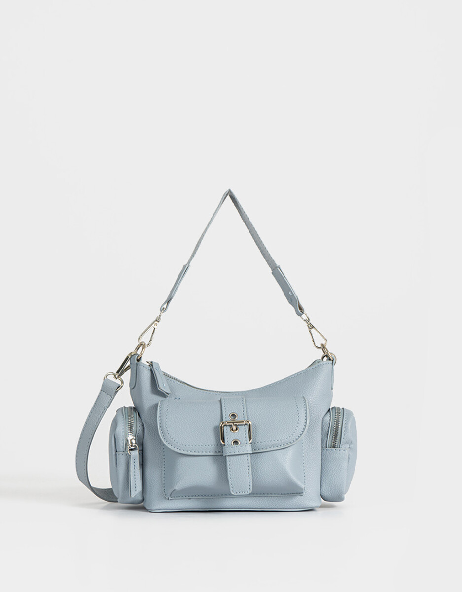 Bandolera Multipocket De Cuerina 