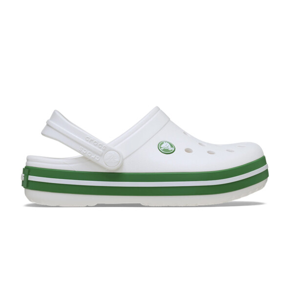 CROCBAND CLOG KIDS - CROCS BLANCO/VERDE