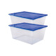 Set x2 Caja organizadora 15 lts Mybox TRANSPARENTE