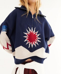 Sweater Crest Azul