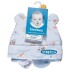 Set de 2 gorros y 2 mitones gerber celeste