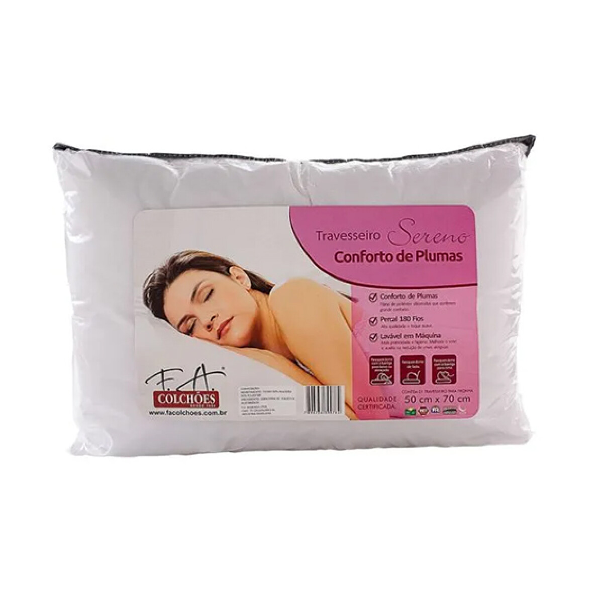 Almohada Sereno Confort Plumas 