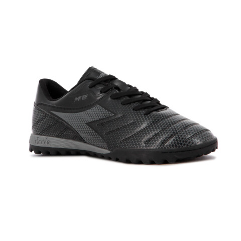 Diadora Futbol SKIPPER TF- MAN - Negro- Gris Negro-Gris
