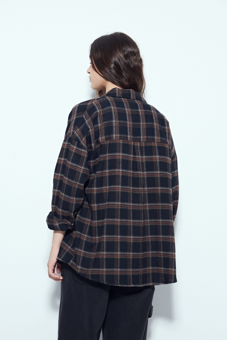 CAMISA ARAGON Azul Oscuro