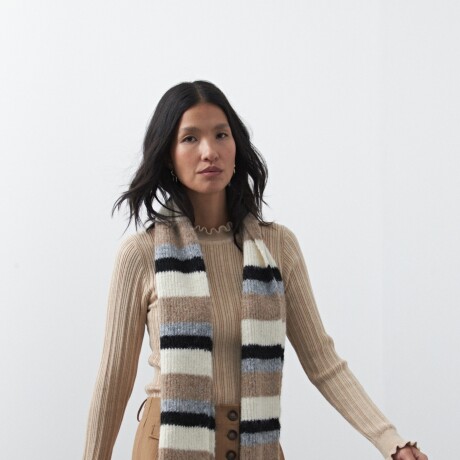 POLERA BETANIA Beige Melange