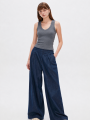 Musculosa Spitw Gris Melange Oscuro