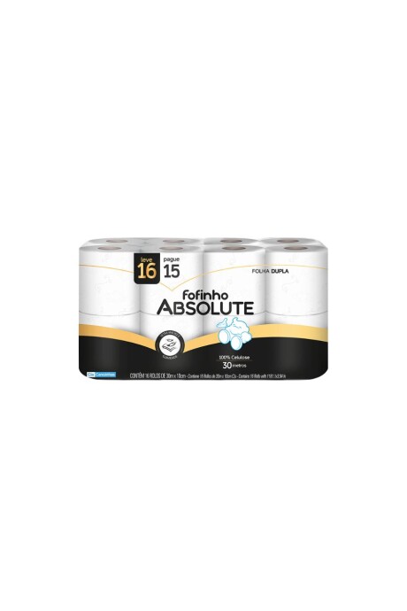 Papel Higiénico Fofinho Doble Hoja Ultra Premium Pack x 16 unidades