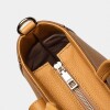 Shopper The Circle en cuero graneado Cuoio