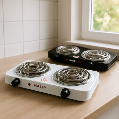 ANAFE ELÉCTRICO 2000W Anafe Electrico Doble 1000W x 2 Negro