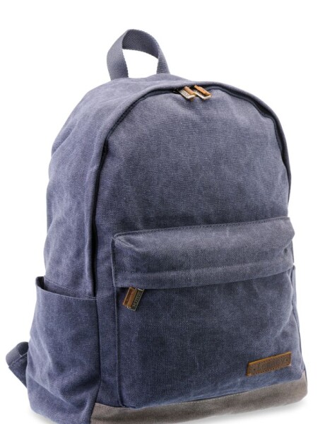 MOCHILA DE LONA Azul