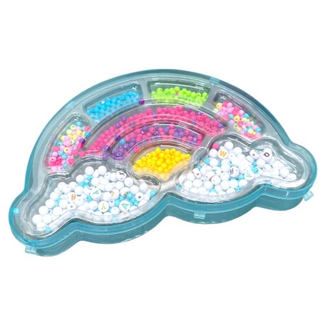 Cuentas en Estuche Arcoiris