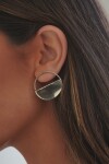 Medio Círculo Earrings Mini Alpaca