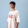 Remera Más Amor Crema