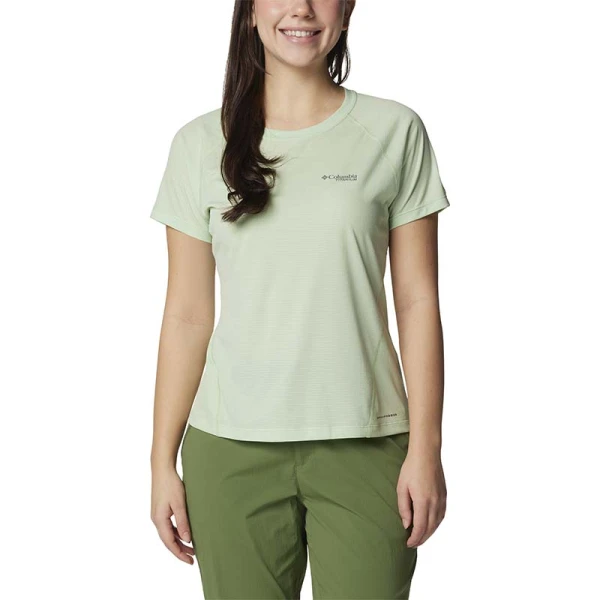 Remera Cirque River Short Sle Crew Mujer SAGE LEAF