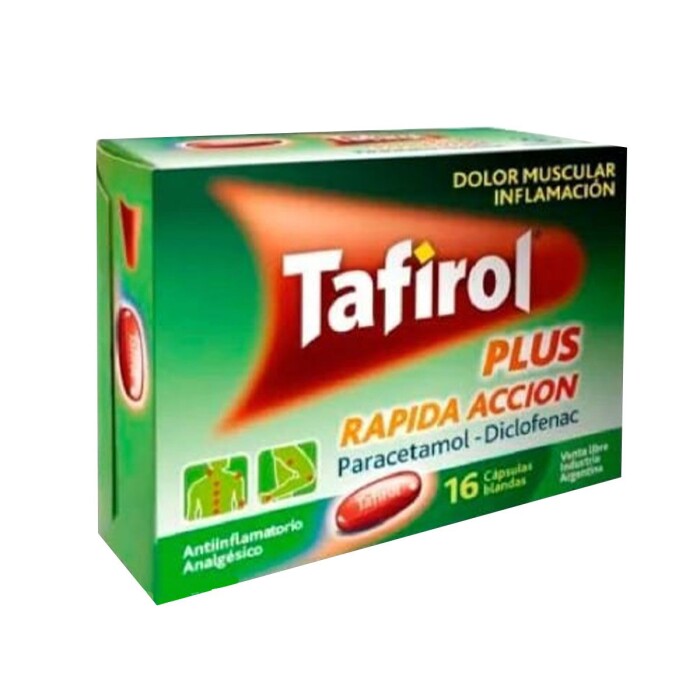 TAFIROL PLUS R.A CJ X 16 CAPS. BLANDAS única