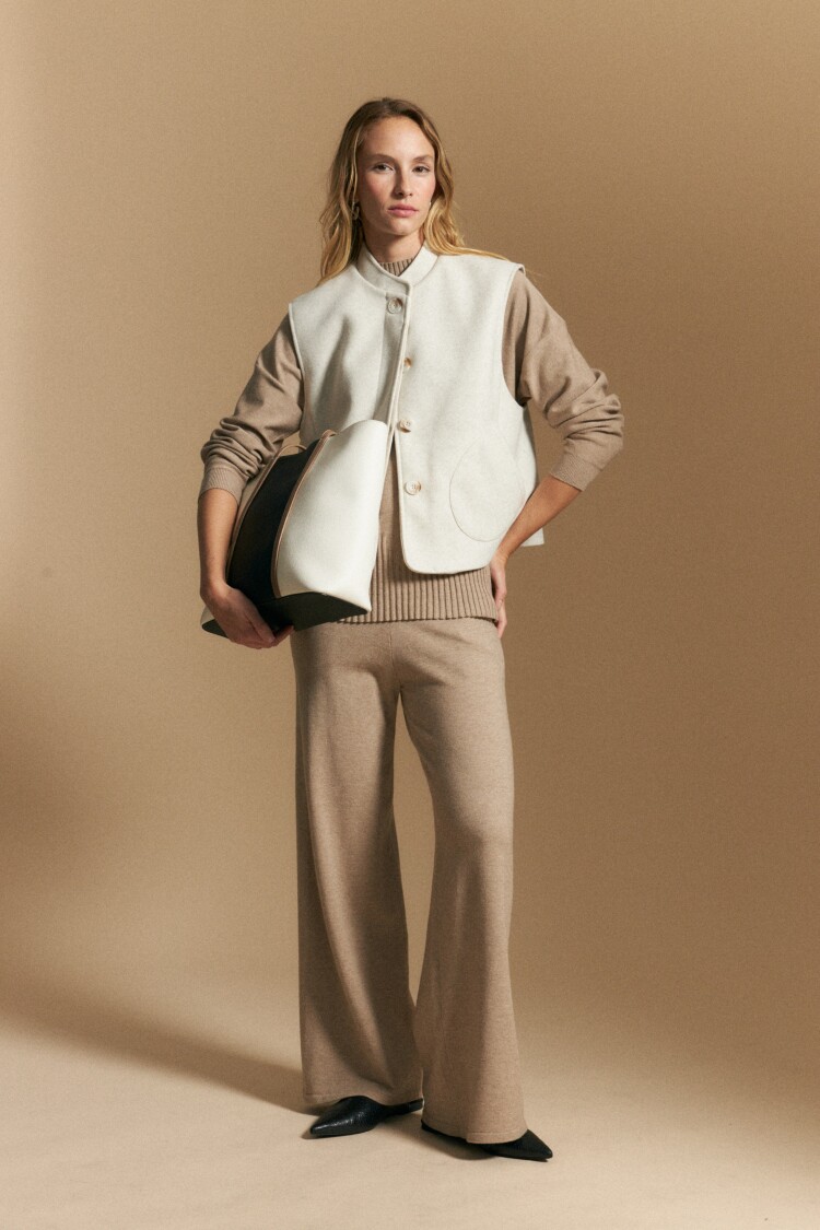 PANTALÓN POSITANO Beige Melange