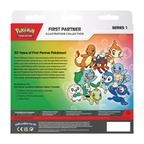 Pokemon TCG: First Partner Illustration Collection 2026 - Series 1 [Inglés] Pokemon TCG: First Partner Illustration Collection 2026 - Series 1 [Inglés]