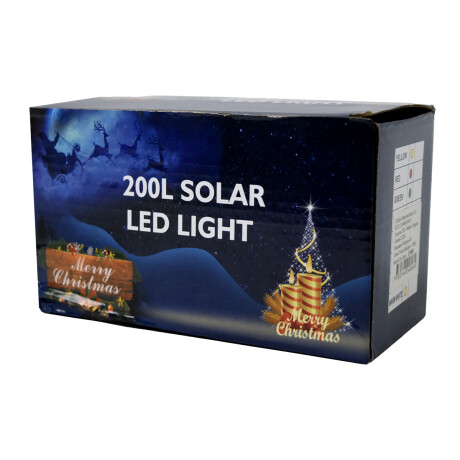 LUCES LED X200 BLANCAS CARGA SOLAR LUCES LED X200 BLANCAS CARGA SOLAR