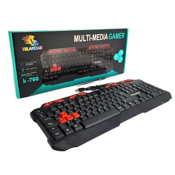Teclado Multi-media Gamer Teclado Multi-media Gamer