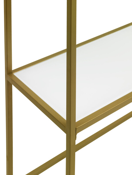 Mesa consola PANDRUP 30x110 estante bl/dorado Mesa consola PANDRUP 30x110 estante bl/dorado