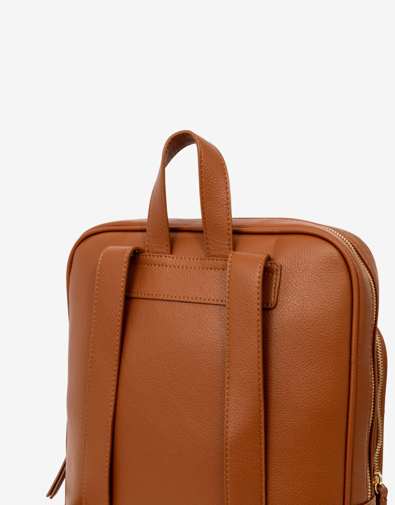 Mochilas Urbanas Portanotebook Con Correas - Marron Suela