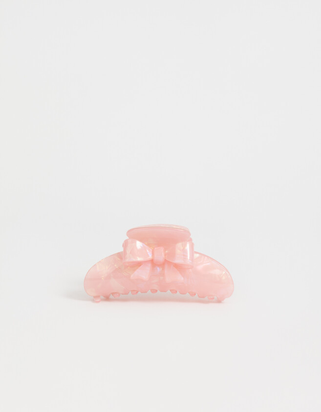 Broche Premium Broche Con Moño - Rosa Claro