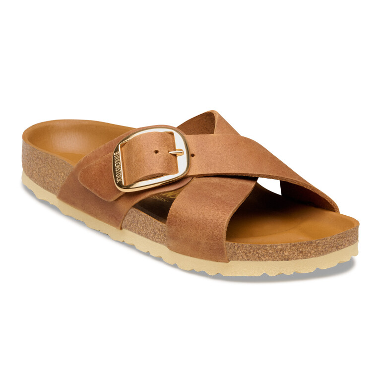 Siena Big Buckle LEOI Cognac Cognac