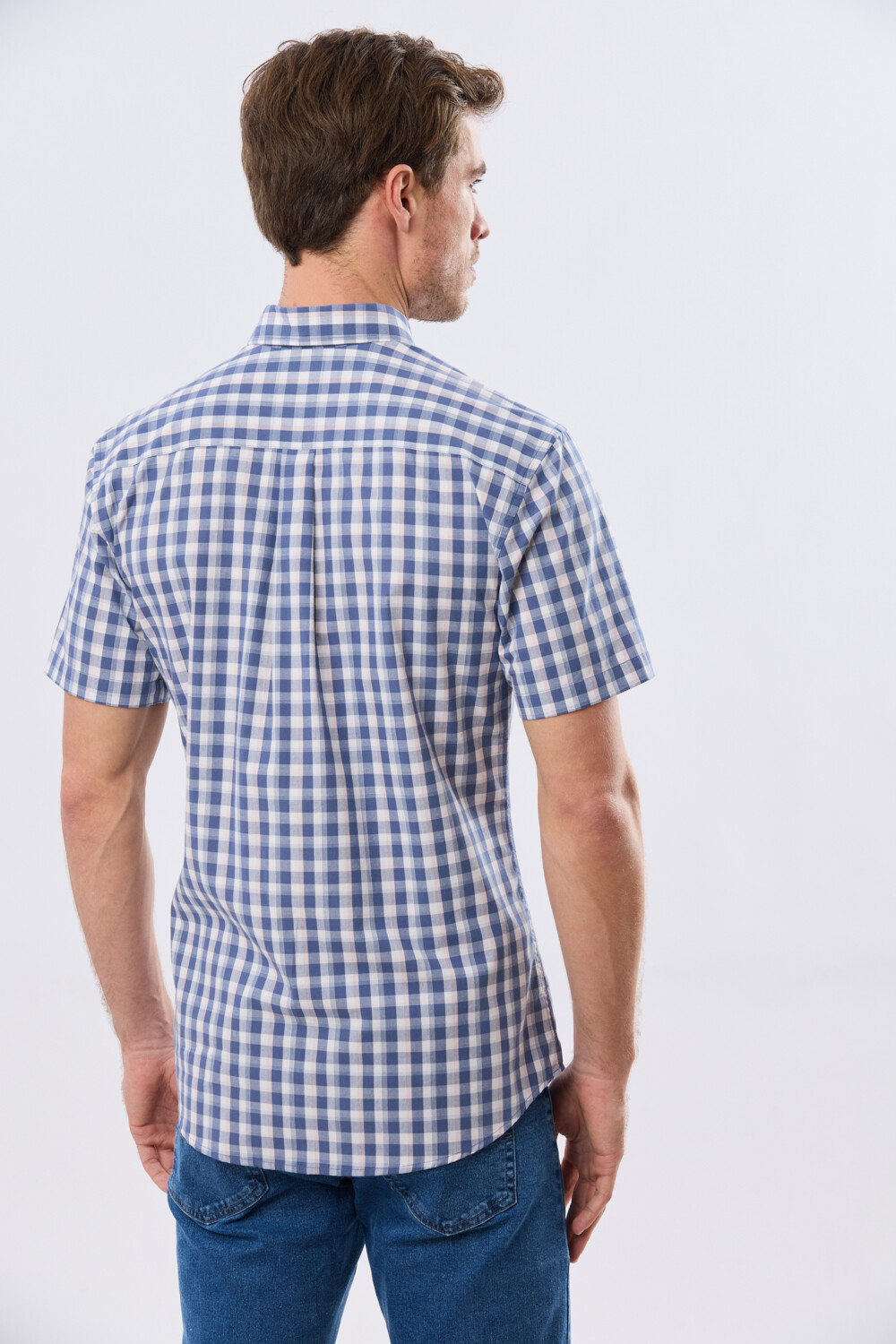 CAMISA CUADROS Azul