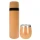 Set Termo Río 500ml + Mate Acero Inoxidable SALMON