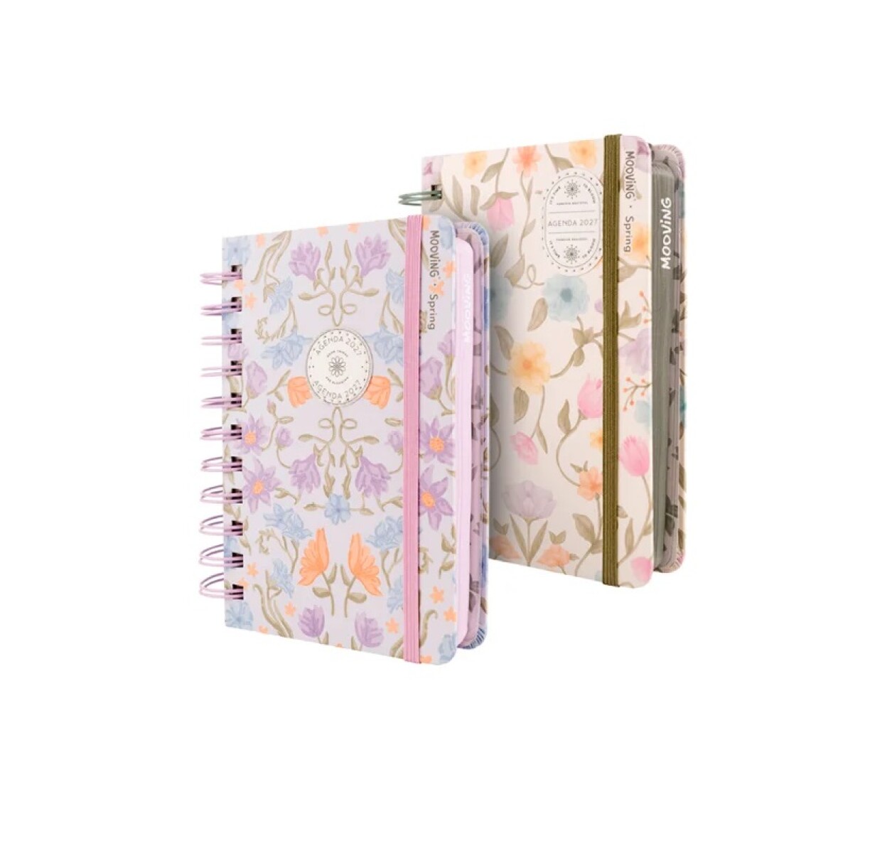 Agenda Mooving Spring 2027 Diaria Con Espiral 