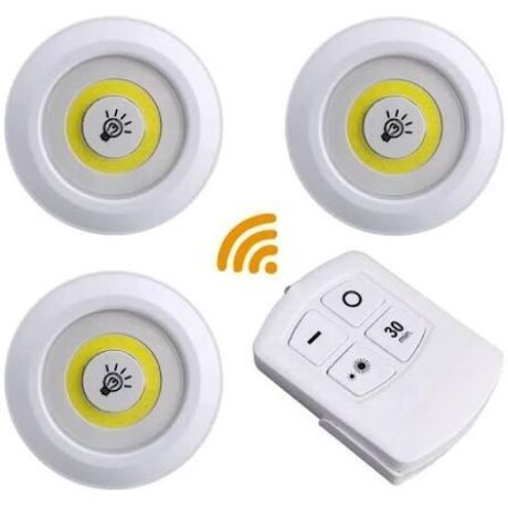 Set de 6 luces con control remoto Set de 6 luces con control remoto