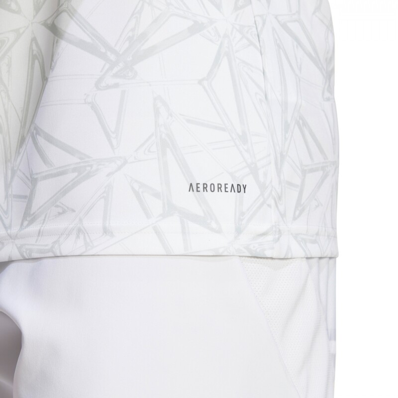 Remera Real Madrid Preshi de Hombre Blanco