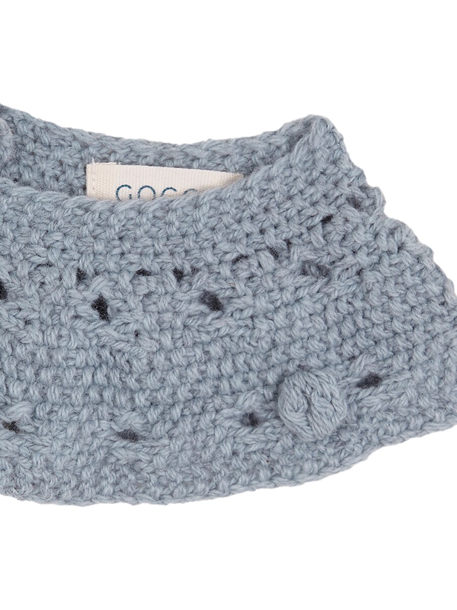 Cuello Punto De Arroz Azul Nuevo Melange