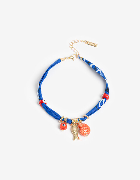 Tobilleras Canutillos Tobillera Multidijes Playeros - Combinacion Multicolor