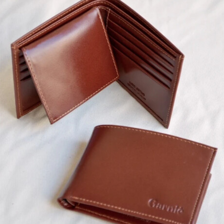 Billetera de Cuero Garnié Denver Marrón