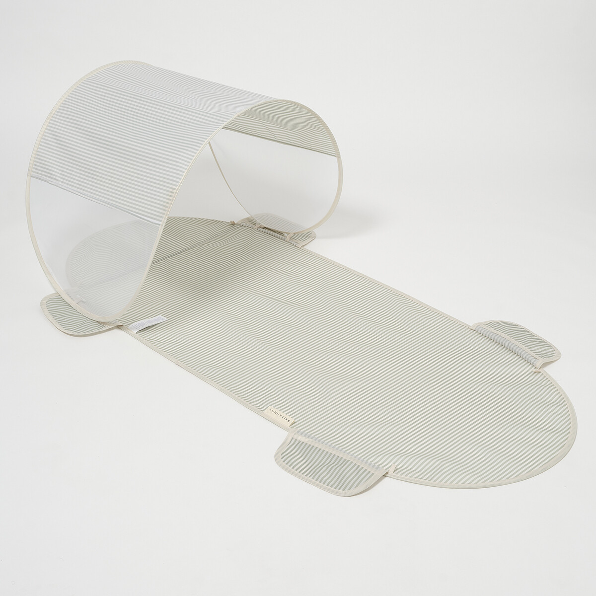 Lona impermeable con parasol para la playa 