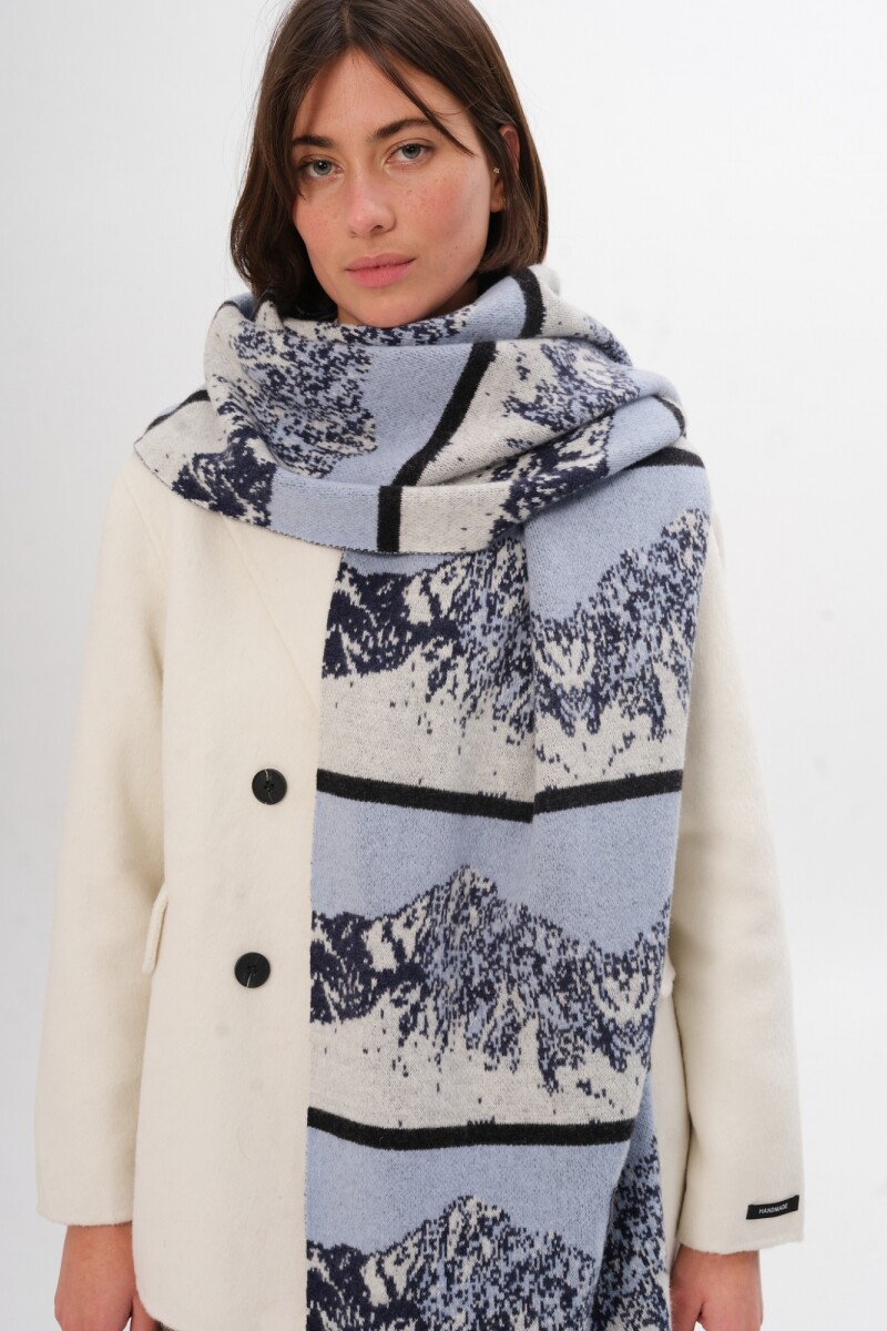 Bufanda Warm Azul