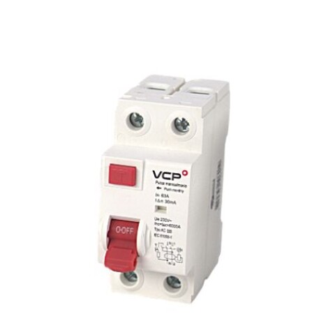 DISYUNTOR DIFERENCIAL KRD2 2X 25A  30MA - VCP DISYUNTOR DIFERENCIAL KRD2 2X 25A  30MA - VCP