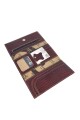 Billetera clasica al corte Marron