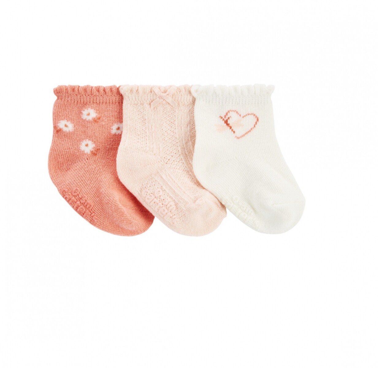 set X3 medias Carters volados corazón 