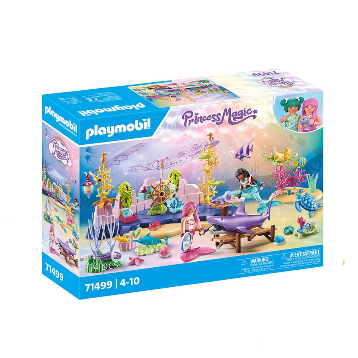 Playset Playmobil Vida Marina Sirenas Universo Binario 