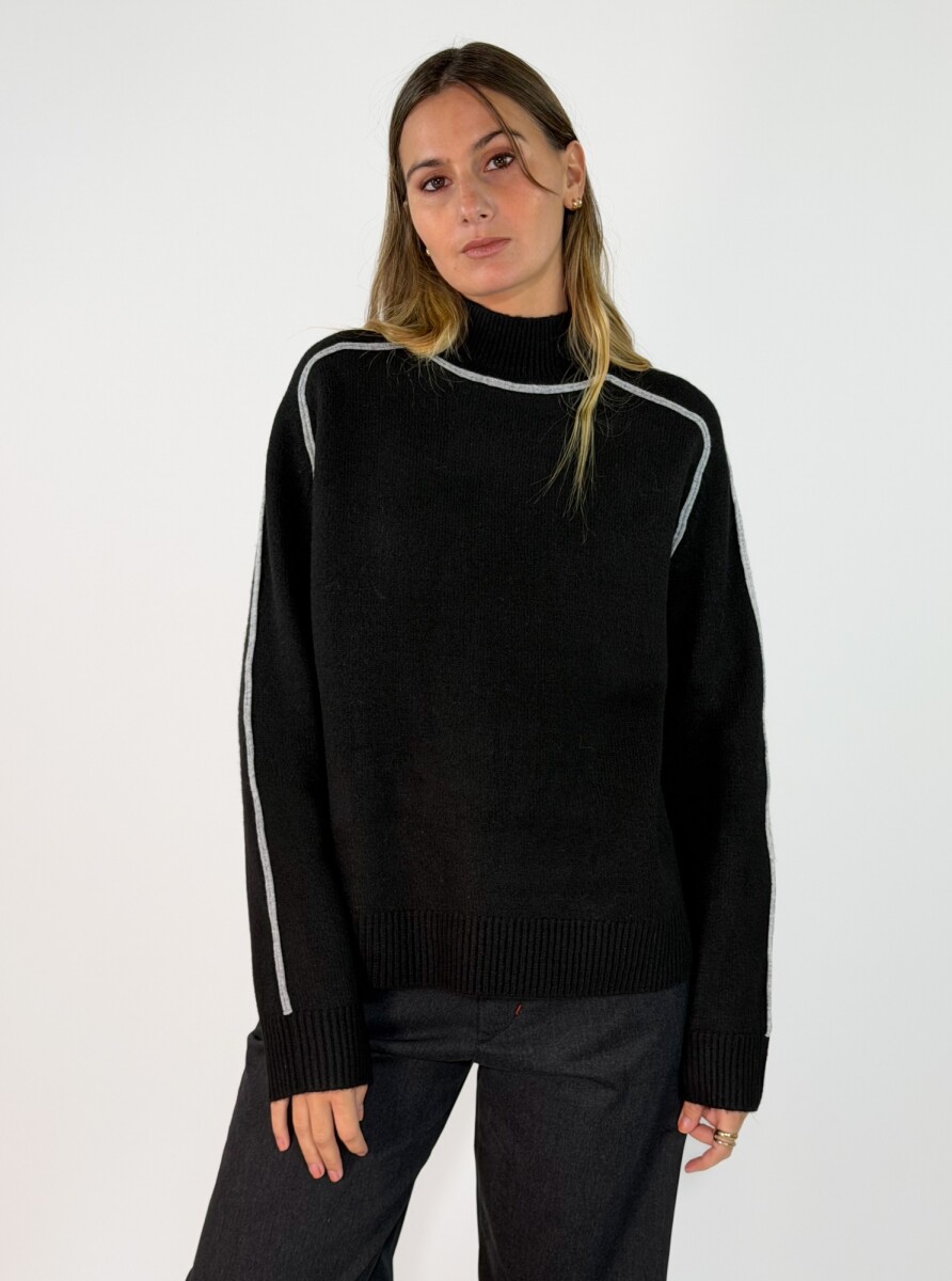 SWEATER INDO - NEGRO 