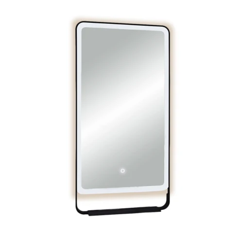 Espejo Anticorrosion 60X120 Con Sensor One Touch Y Luz Led - Negro Mate 000