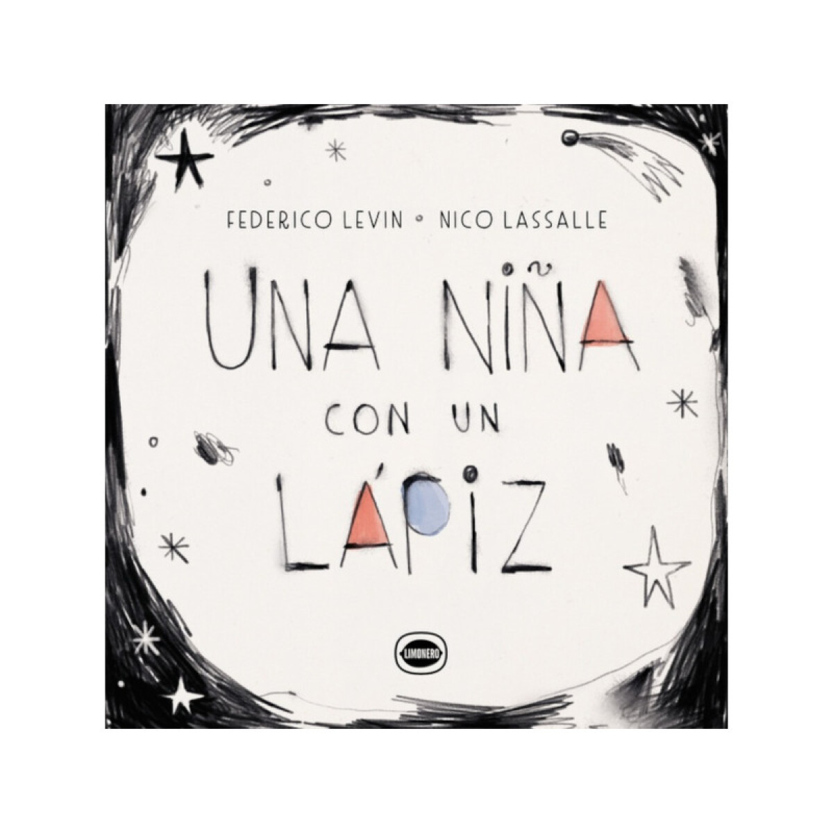 Una niña con un lápiz 